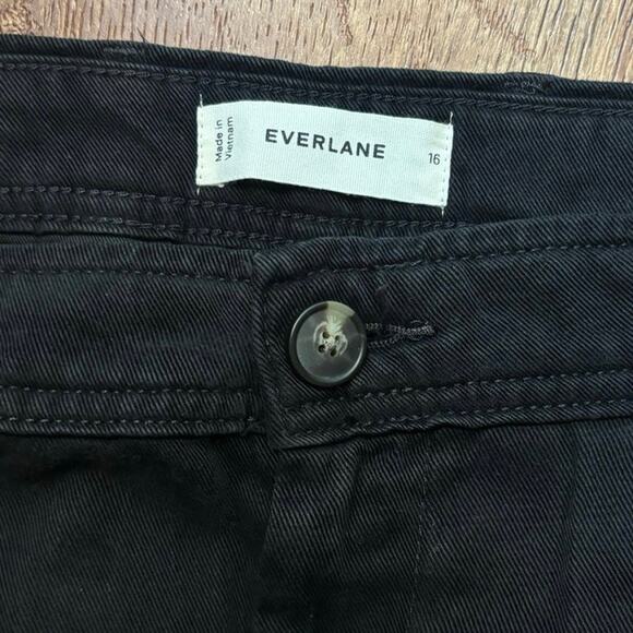 NWOT Everlane The Utility Barrel Pant in Buttersoft Black Size 16 - Picture 6 of 8